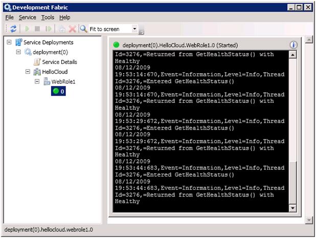 DevelopmentFabric1Instance DevelopmentFabric1Instance